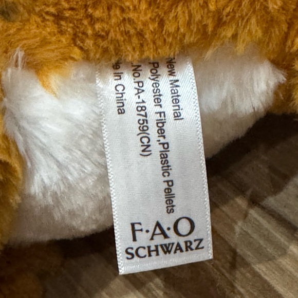 FAO Schwarz 21” Bengal Tiger Cub Plush Stuffed Animal - Picture 7 of 14